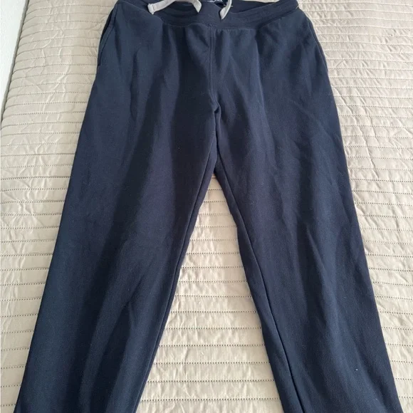 Nautica Men's navy  fleece lined Jogger  Pants Sz L - Picture 2 of 11